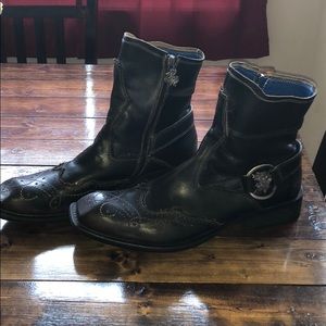 MARK NASON 67392 Men’s Brown Leather Boots